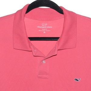 Vineyard Vines XL Pink Polo Short Sleeve